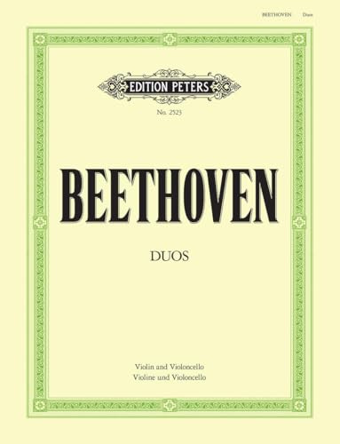 Beethoven: 3 Duets (Violin, Cello) (EP2523)