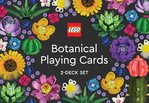 Chronicle Books Lego - Botanical Playing Cards: 2-Deck Set