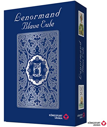Lenormand Blaue Eule: Premiumausgabe mit Booklet und Karten in Magnetbox (Lenormandkarten Deutsch)