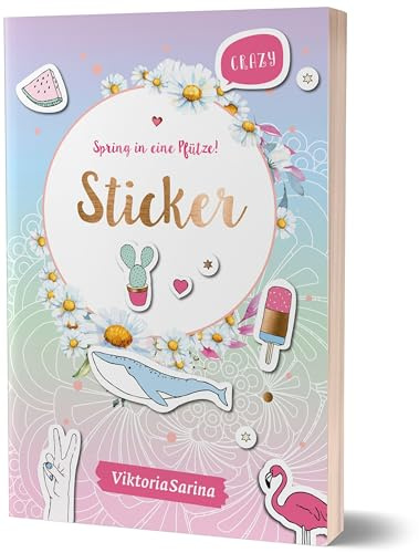 Spring in eine Pfütze! Sticker: von Viktoria Sarina