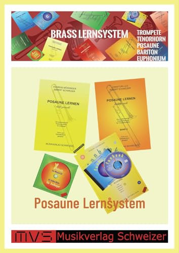 Posaune Lernsystem Collection (BassSchlüssel - geeignet für Einzel- und Gruppenunterricht)