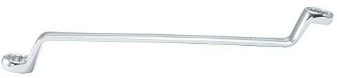 KS TOOLS CHROMEplus Double Ring Spanner, Offset, 3/4 x 7/8 Inch