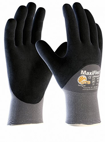 2er Pack MaxiFlex Ultimate ¾ beschichtet, Arbeitshandschuh, Montagehandschuh, Größe:7 (S)