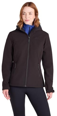 Mountain Warehouse Exodus Womens Softshell Jacket Black 12