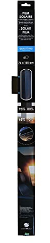 Contrejour 463905 Film Solaire teinté Foncé pour Vitres de Voiture, 95%, 76 x 150 cm, Anthracite