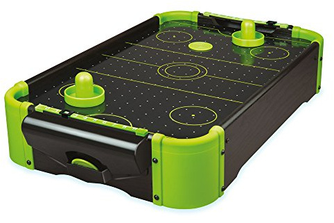 Funtime Gifts Air Hockey Table | 20-inch Neon Version Table Top Family Game