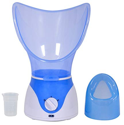 Facial Steamer Hot Mist Home Sauna Face Humidifier for Steaming Skincare (Blue)