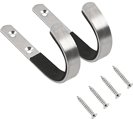 TIHOOK 2 STK Waffenhalter Wand, Gewehrhalter Wand, Gewehr Halterung, Schrotflintenhaken, Waffenhalter für Alle Gewehre und Flinte