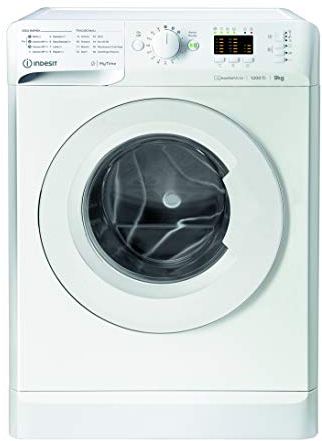 Indesit MTWA 91285 W IT - Lavatrice 9 kg Libera Installazione, Carica Frontale. Centrifuga 1200 Giri Al Minuto. Larghezza 59,5cm, Profondità 60,5cm, Altezza 85,0cm, Classe Energetica B