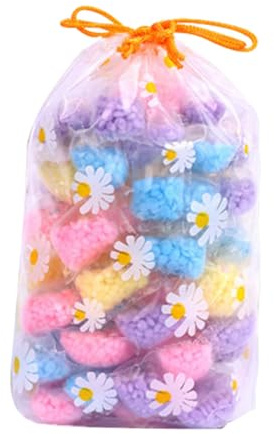 Healvian Laundry Fragrance Beads 60pcs for Washing Machine Scent Booster Softener for Active Wear and Sleepwear Convenient Home and Travel Use Random Color