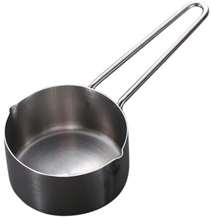 LALADEFIEE Stainless Steel Baking Measuring Cup Measuring Spoon for Milk Powder Reusable Kitchen Gadgets for Baking