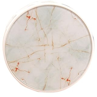 FRCOLOR Marble Lenses Case Portable Storage Box with Lid Sturdy Holder for Eye Care and Travel Use