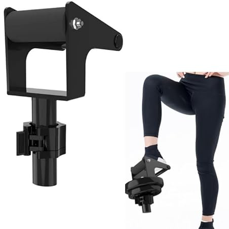 Ysislybin Tibialis Trainer, Beinstrecker Beinbeuger Gerät für Fitnessstudio Training im Freien und Urlaub Beinpresse Fitnessgerät Wadentrainer mit Langhantelklemme für 2.5 oder 5 cm Gewichtsscheiben