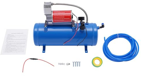 Compresseur, Pression maximale 8 bar, Arrêt Auto, Régulateur de, 6L, Sans huile & Peu d'entretien