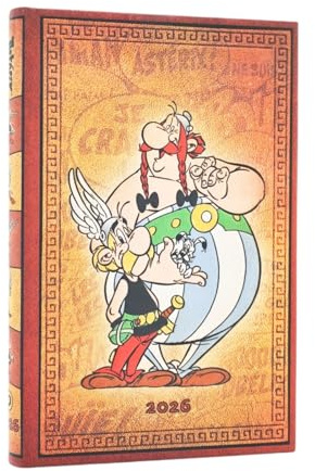 Paperblanks | 2026 Rubedo | Cockerells marmoriertes Papier | 12-Monatskalender | Mini | Vertikal | Elastikband-Verschluss | 160 Pg | 100 GSM