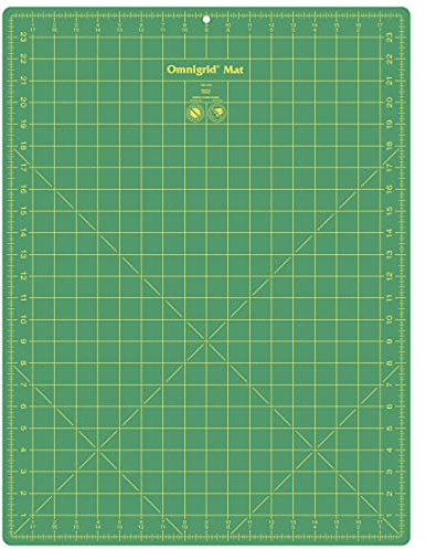 Omnigrid 24WG Gridded Mat, 18 x 24-Inch,green