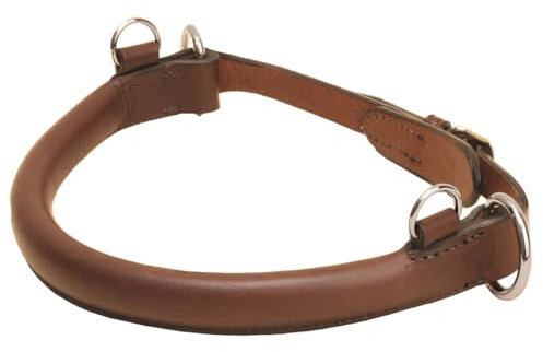 Tory Leather Jump Hackamore (Havana Brown)
