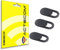 actecom 3pcs Tapas Cubierta Webcam, Webcam Cover Slider Diseño Ultra Fino, Camera Cover Tapa Webcam para Todo Tipo de Ordenadores Portátiles, Pack de 3 Unidades
