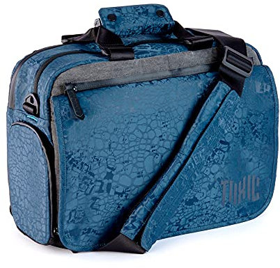Toxic Wraith Large Camera Messenger Bag Sapphire Blue - Smart Storage Padded Camera Bag with Shoulder Strap and Carry Handle (WRAITH-SAPP-L)