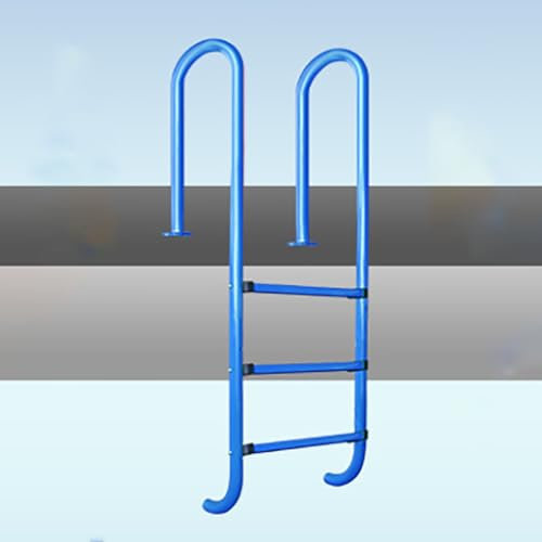 TT-YEC Escalator Automatique De Piscine en Métal Bleu, Escalator De Piscine Souterraine en Acier Inoxydable 304, Escalator De Piscine Amovible, Facile À Installer,B