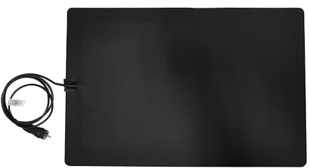 Wetterfeste Gummi-Heizmatte für Außenbereiche, bis zu 70°C, 60 x90 cm, ideal für Marktstände, Weihnachtsmarktstände, Fußmatte im Freien oder in geräumigen Produktionshallen.
