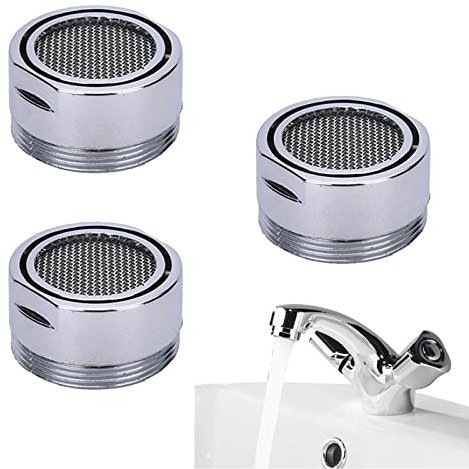 Cerioll Strahlregler M28, Strahlregler Wasserhahn, 3 Stück Strahlregler Wasserhahn, Filter für Waschbecken für Küche und Bad