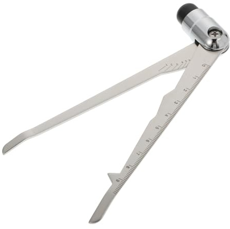 HOMOBABE Martillo Neurológico Portátil de Cabeza Redonda Mango Ergonómico Largo de Acero Inoxidable 304 para Clínicas y Hospitales Color Aleatorio