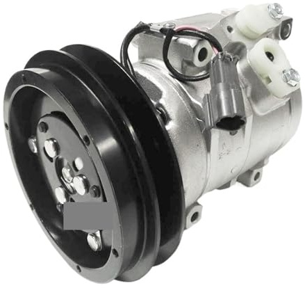 Compresseur A/C compatible avec pelle Kobelco 450CLC 450DLC 600DLC 4472204052 4472204053 4472204781 20Y9796120 20Y9796121 24 V