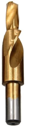 Wodsty Punta da trapano a spirale a 180 gradi M35 in acciaio al cobalto per foratura e smussatura di metalli, dimensioni M3/M5/M6/M8/M10
