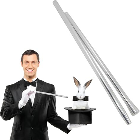 Generisch Accessoire noir – Canne de théâtre amovible en trois parties pour la danse et la scène, accessoire professionnel pour costumes d'adultes, Halloween et spectacle de performance
