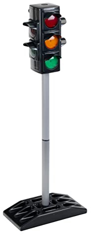 Theo Klein 2990 Semaforo, Semaforo con Ciclo semaforico Manuale o Automatico, Dimensioni- 27 cm x 12,5 cm x 72,5 cm di Altezza, Giocattolo per Bambini a Partire dai 3 Anni