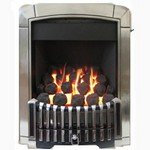 Flavel FHEC6RSN Silver Caress HE Contemporary Natural Gas Inset Fire