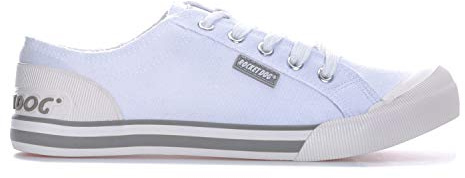 Rocket Dog Womens/Ladies Jazzin Canvas Lace Up Shoe (6 UK) (White)