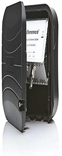 Antiference MS03LTE 3 Way F-Type Connections External TV Aerial Splitter