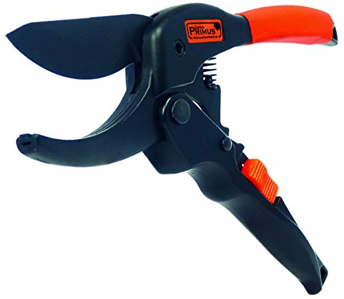 Garten Primus Gartenschere, Rosenschere, Rebschere, Astschere, PowerGleitschere, schwarz/orange, 22 x 5,5 x 1,6 cm, 01000