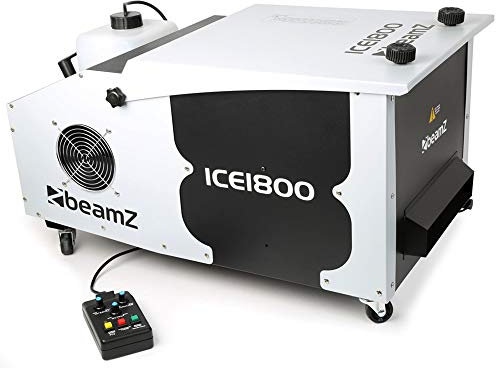 beamz ICE1800 Professional Low Fog Machine – Ground Ice Effect Generator Ideal for Parties, Concerts, Weddings, DJ Events and Stage Performances