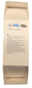 Kinesiology Tape AcuTop Classic XXL 35 m x 5 cm Schwarz