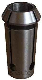 7 x Spannzange für ELU MKF67, MOF69 Fräsmotoren d = 3/4 / 5/6 / 8/3,175/6,35mm