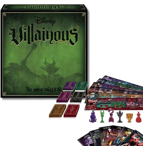 Ravensburger - Disney Villainous, Juego de Estrategia a Partir de 10 años