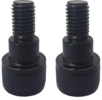 Tornillos hexagonales para barras olímpicas de repuesto de 2 piezas