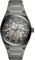 Fossil Herren Analog Automatik Uhr mit Edelstahl Armband ME3206