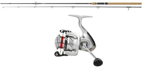 Angelset Spinncombo Ninja Spin 2,40m / 8-35g mit Crossfire LT 3000-C Angelrolle