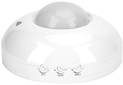 Tbest Motion Sensor Switch, Adjustable Infrared Motion Sensor 110V‑240V Body Motion Motion Blanket Infrared Sensor Detector Light Bulb Switch