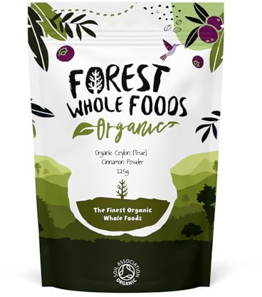 Organic Ceylon Cinnamon Powder - Forest Whole Foods (125g)
