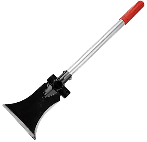 Rosixehird Gartenhacke mit Stiel | Gartenkralle Unkraut Entferner Gerät Garten Handhacke Jätsichel Handhacke Sichel Reinigungsschaufel Gartenwerkzeug flexibel für Gärtner