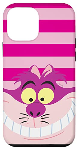 Disney Alice nel Paese delle Meraviglie Stregatto Rosa Strisce Custodia per iPhone 12 mini