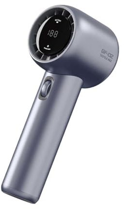 HAZARA Battery Fans Portable Rechargeable 100 Gears, Continuously Variable Speed, Usb Fan Portable 9 Seconds High Wind Speed, Portable Personal Fan Summer Essentials,Grey