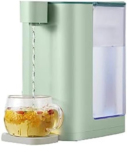 Automatic Hot Water Dispenser Desktop Travel Portable Instant Hot Water Dispenser Mini Instant Hot Dispenser 5 Temperature Settings Suitable For Office Families,Green