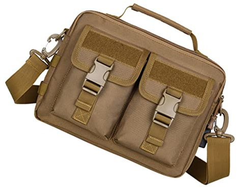 WESIEVYA Angeltasche Für Angelgeräte Mit Mehreren Fächern Sling Bag Für Männer Outdoor Camping Wandern Mountainbiken Laufen Joggen Familie Spaziergang Angelzubehör Halter Angel-umhängetasch