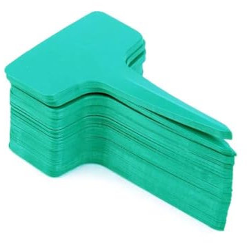 50 etichette per piante, etichette in plastica da 10,2 cm, etichette da giardino, marcatori per piante, etichette per piante da giardino, impermeabili